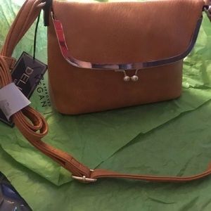 Vegan Peta-approved Brown Camel Bag